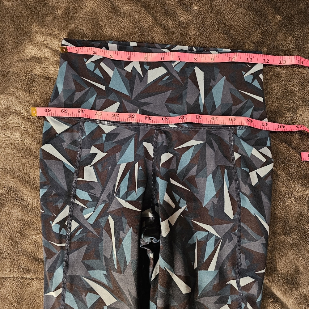 Senita Luxe Pace Leggings Kaleidoscope Blue - Picture 13 of 15